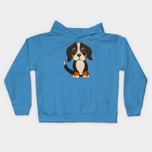 Charlie the Bernese Mountain Dog Kids Hoodie